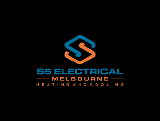 SS ELECTRICAL MELBOURNE (HEATING AND COOLING) logo design by kaylee