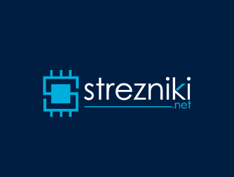 Strezniki.net logo design by bluespix