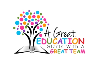 A Great Education Starts With A Great Team logo design by DreamLogoDesign