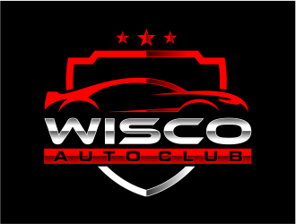 Wisco Auto Club logo design by mutafailan