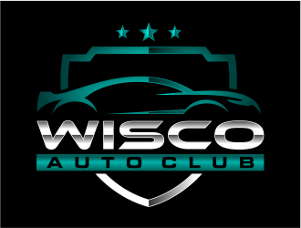 Wisco Auto Club logo design by mutafailan