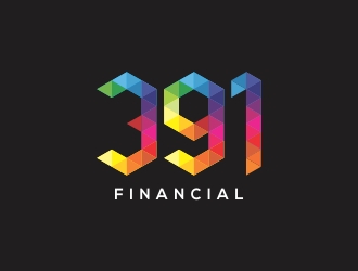 391 Financial  logo design by rokenrol