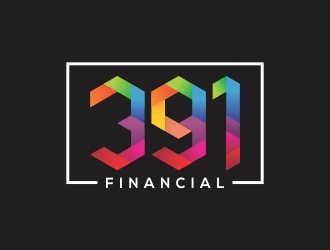 391 Financial  logo design by rokenrol