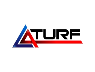 L A Turf logo design by mawanmalvin