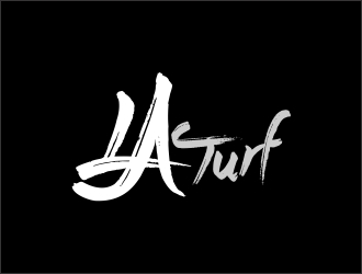 L A Turf logo design by onetm