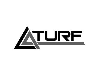 L A Turf logo design by mawanmalvin