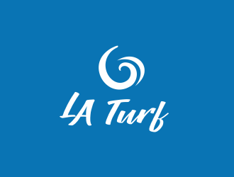 L A Turf logo design by YONK