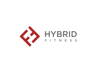 Hybrid Fitness logo design by enilno