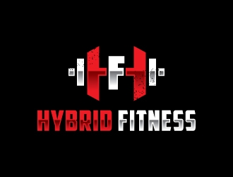 Hybrid Fitness logo design by jishu