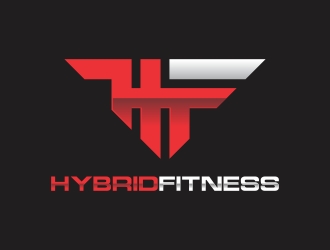 Hybrid Fitness logo design by rokenrol