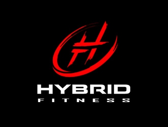 Hybrid Fitness logo design by Coolwanz