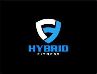 Hybrid Fitness logo design by yadi