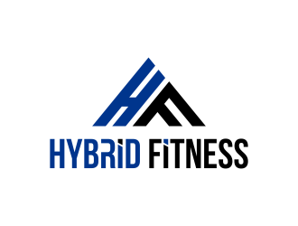 Hybrid Fitness logo design by ingepro