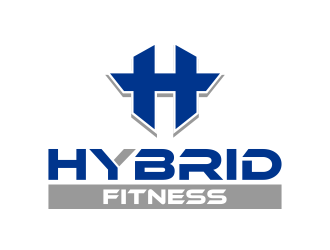 Hybrid Fitness logo design by ingepro