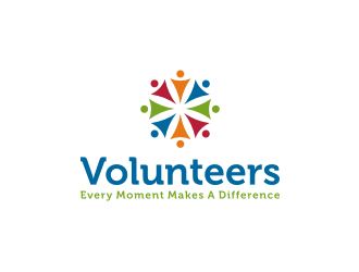 Volunteers: Every Moment Makes A Difference logo design by mbamboex