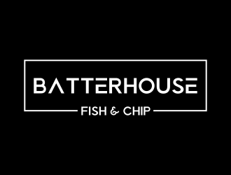 BatterHouse fish & chips logo design by qqdesigns