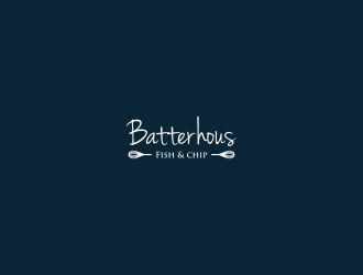 BatterHouse fish & chips logo design by goblin
