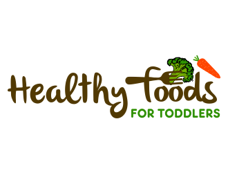 Healthy Foods for Toddlers logo design by aldesign