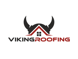 Viking Roofing logo design by serprimero