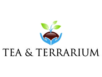 Tea & Terrarium logo design by jetzu