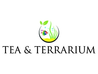 Tea & Terrarium logo design by jetzu