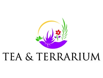 Tea & Terrarium logo design by jetzu