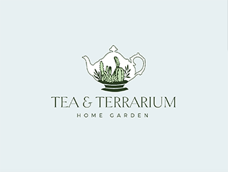 Tea & Terrarium logo design by wonderland