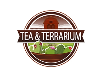 Tea & Terrarium logo design by rikFantastic