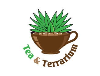 Tea & Terrarium logo design by Suvendu