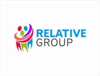 THE RELATIVE GROUP logo design by Shabbir