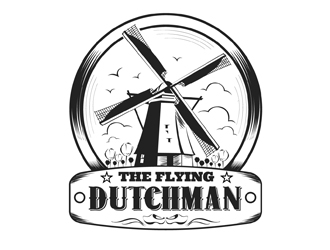The Flying Dutchman logo design by DreamLogoDesign