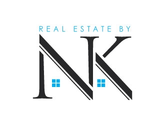 Real Estate by NK logo design by sanu