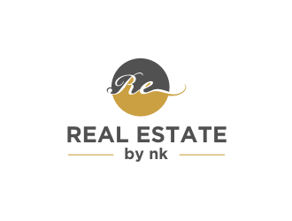 Real Estate by NK logo design by cintya
