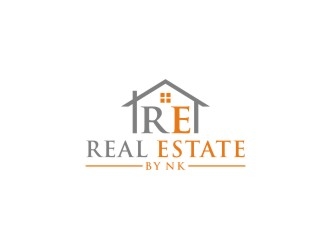 Real Estate by NK logo design by bricton