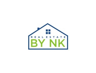 Real Estate by NK logo design by bricton