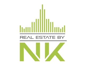 Real Estate by NK logo design by mcocjen