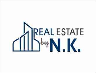 Real Estate by NK logo design by Shabbir