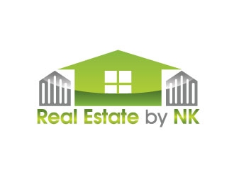 Real Estate by NK logo design by Webphixo