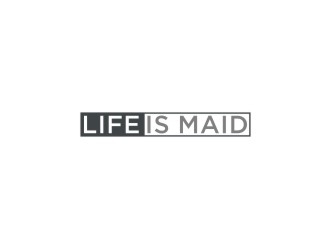 Life is Maid logo design by bricton