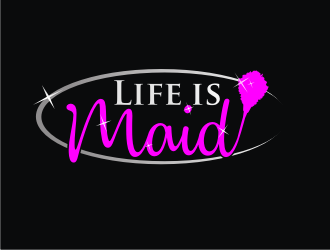 Life is Maid logo design by coco