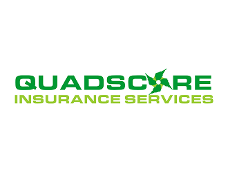 QuadScore Insurance Services logo design by Republik