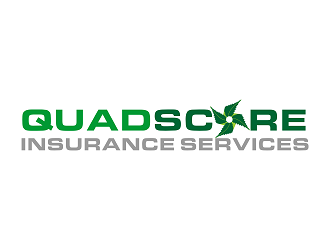 QuadScore Insurance Services logo design by Republik