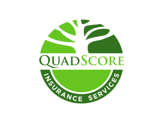 QuadScore Insurance Services logo design by iqbal