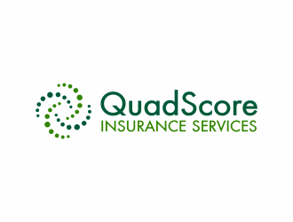QuadScore Insurance Services logo design by ingepro