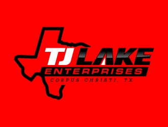 TJ LAKE Enterprises Corpus Christi, TX logo design by jaize