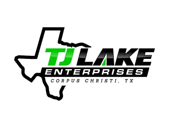 TJ LAKE Enterprises Corpus Christi, TX logo design by jaize