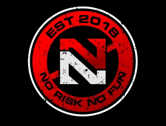 NO RISK NO FUN logo design by xteel