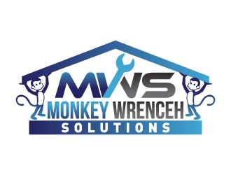 Monkey Wrench Solutions logo design by mawanmalvin