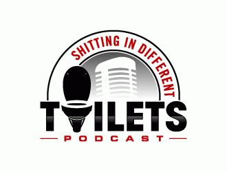 Shitting in Different Toilets Podcast logo design by torresace