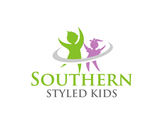 Southern Styled Kids logo design by enzidesign